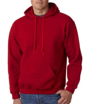 18500 Gildan Adult Heavy BlendHooded Sweatshirt Antique Cherry Red (50/50)