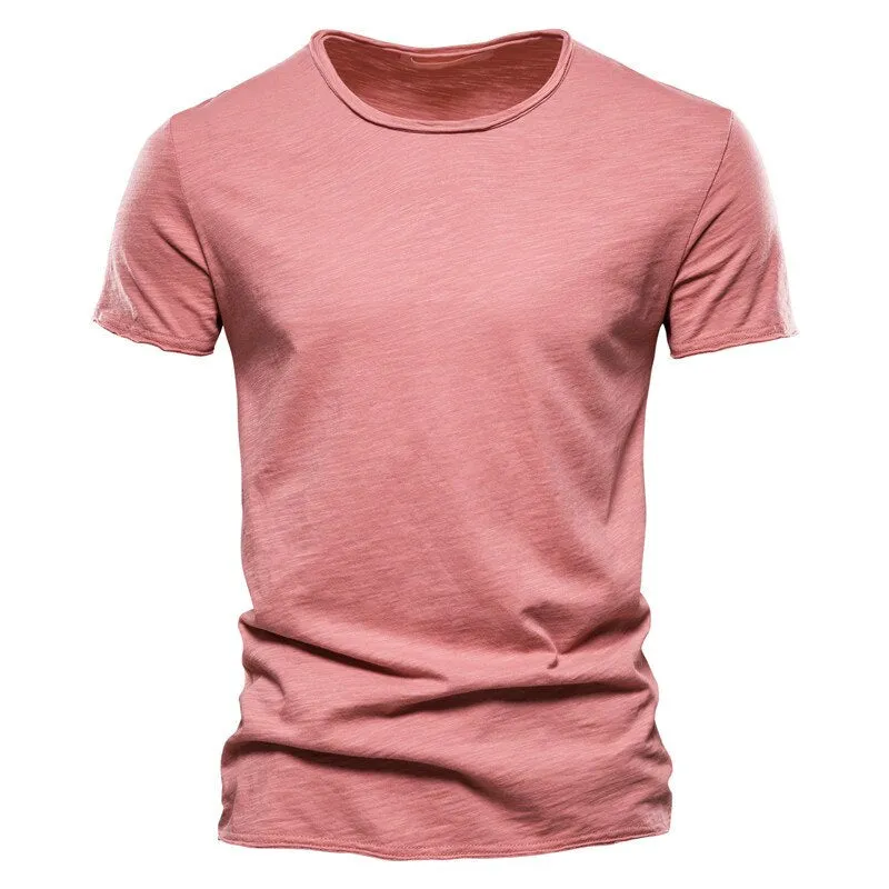 Angelo Ricci™ Brand Quality 100% Cotton V-Neck T-shirt