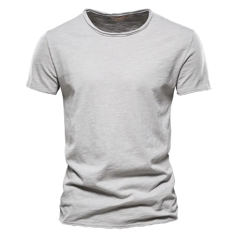 Angelo Ricci™ Brand Quality 100% Cotton V-Neck T-shirt