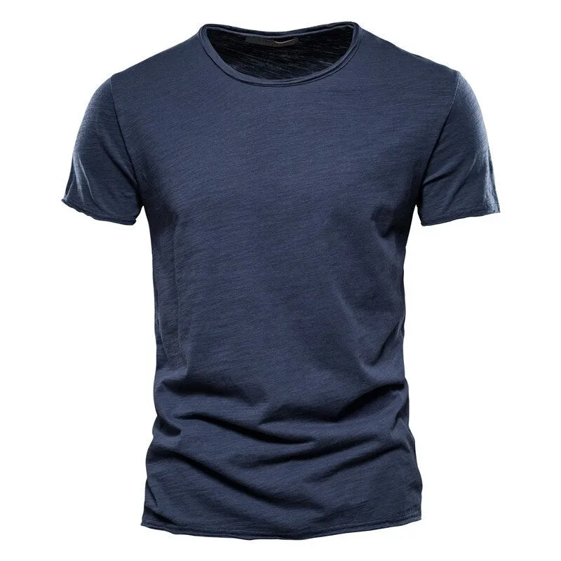 Angelo Ricci™ Brand Quality 100% Cotton V-Neck T-shirt