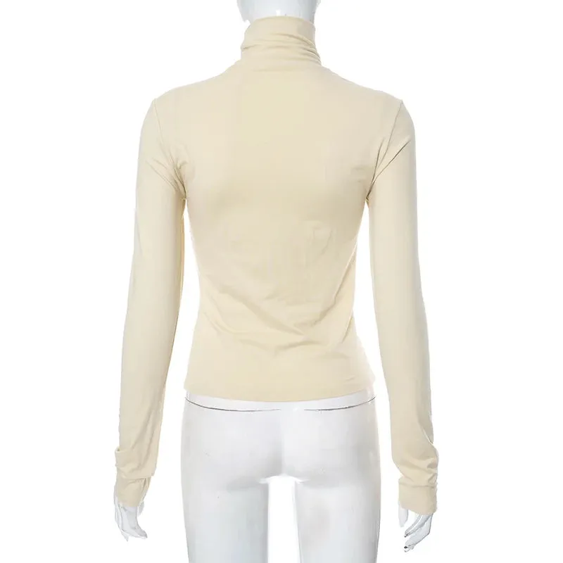 Are Those Real Turtleneck Top