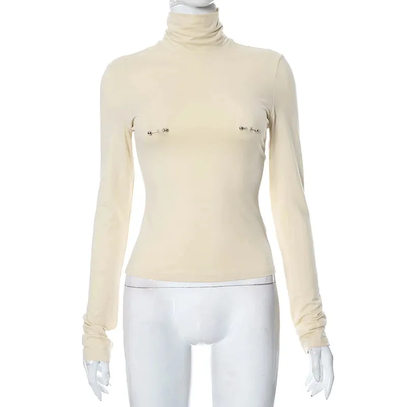 Are Those Real Turtleneck Top