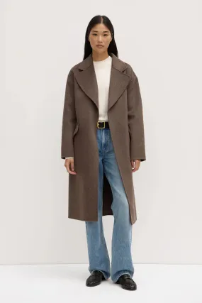 ASSEMBLY LABEL Sadie Wool Coat | Cocoa Marle