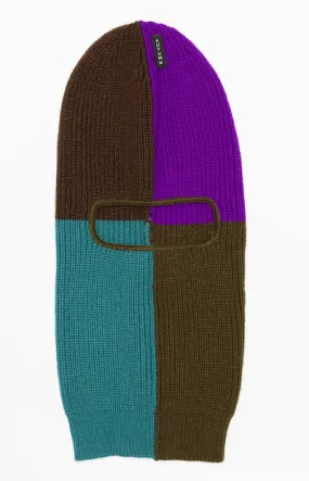 Autumn Patchwork Balaclava  in Stones 2024