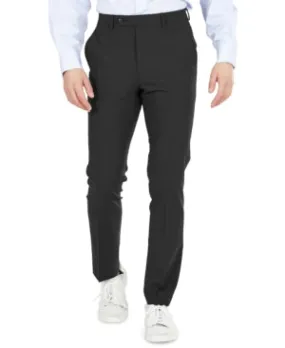 Bar Iii Mens Skinny fit Dress Pants 33 / 30 Black Solid