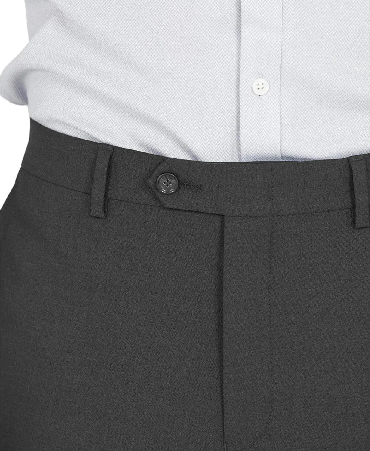 Bar Iii Mens Slim fit Dress Pants 36 / 30 Charcoal Grey Solid Stretch