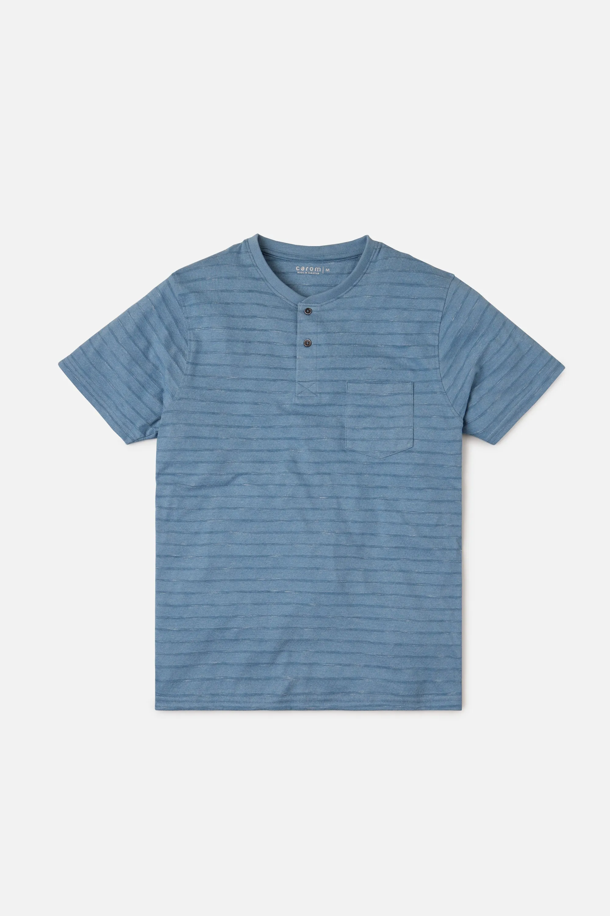 Blue Henley Tee