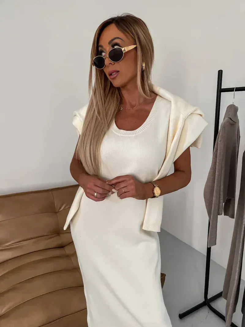 BRIANNAH | DRESS WITH MATCHING TURTLENECK