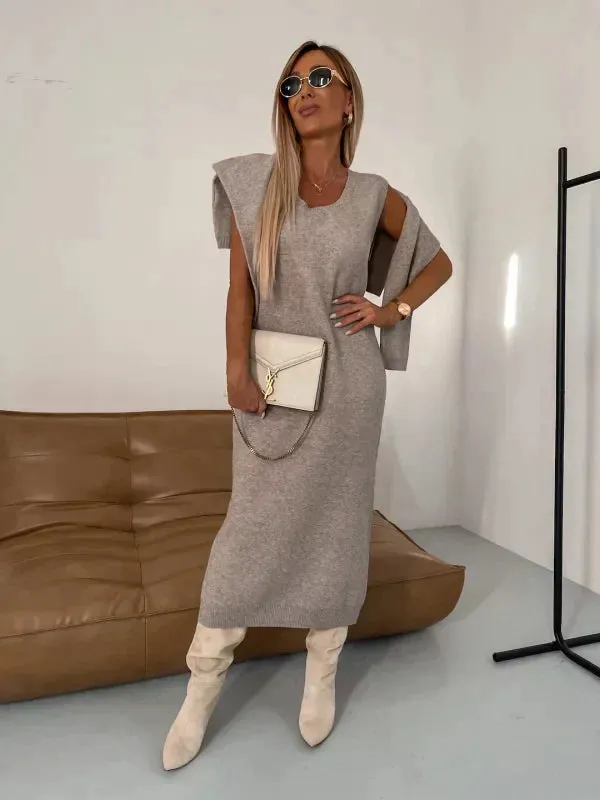 BRIANNAH | DRESS WITH MATCHING TURTLENECK