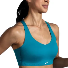 Brooks Dare Strappy Run Bra 2.0 Lagoon