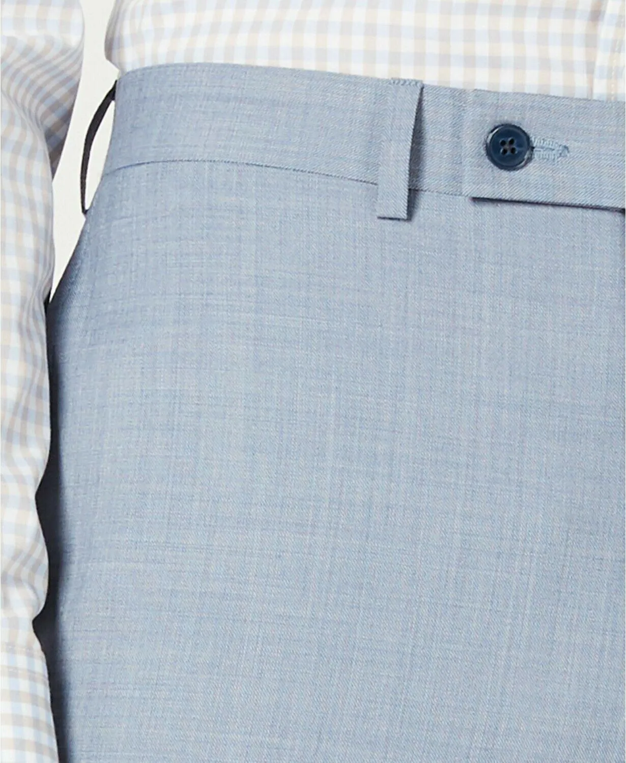 Calvin Klein Mens Slim fit Dress Pants 30 / 30 Light Blue