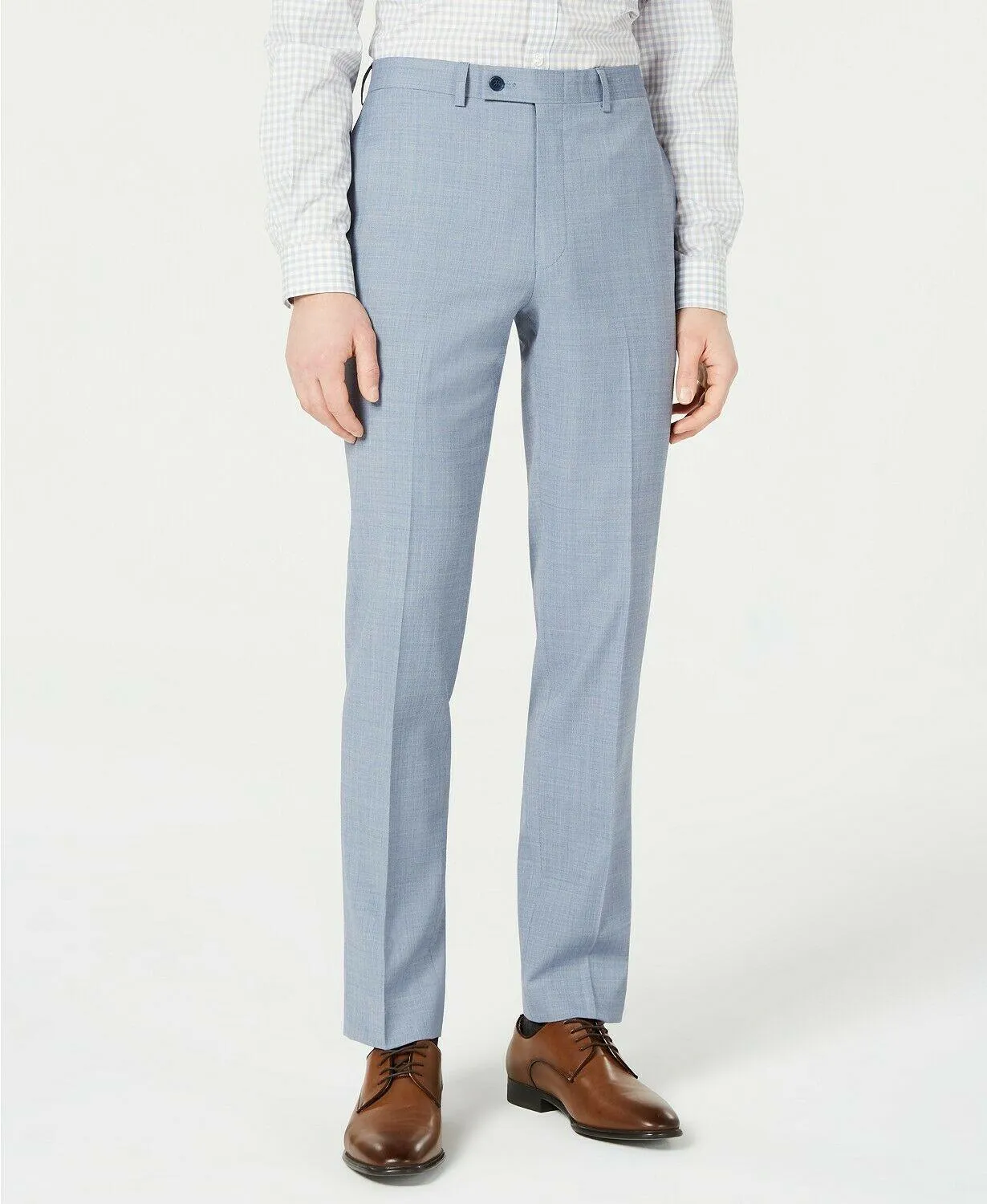 Calvin Klein Mens Slim fit Dress Pants 30 / 30 Light Blue