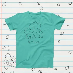 CHOICE OF 5 COLORS Succulent Friend Lettuce Novelty T-Shirt