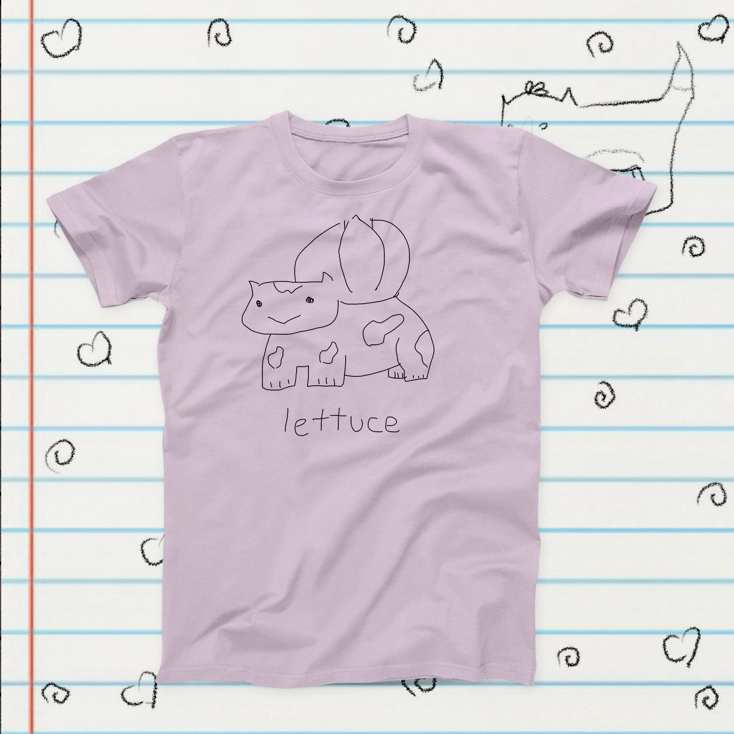 CHOICE OF 5 COLORS Succulent Friend Lettuce Novelty T-Shirt
