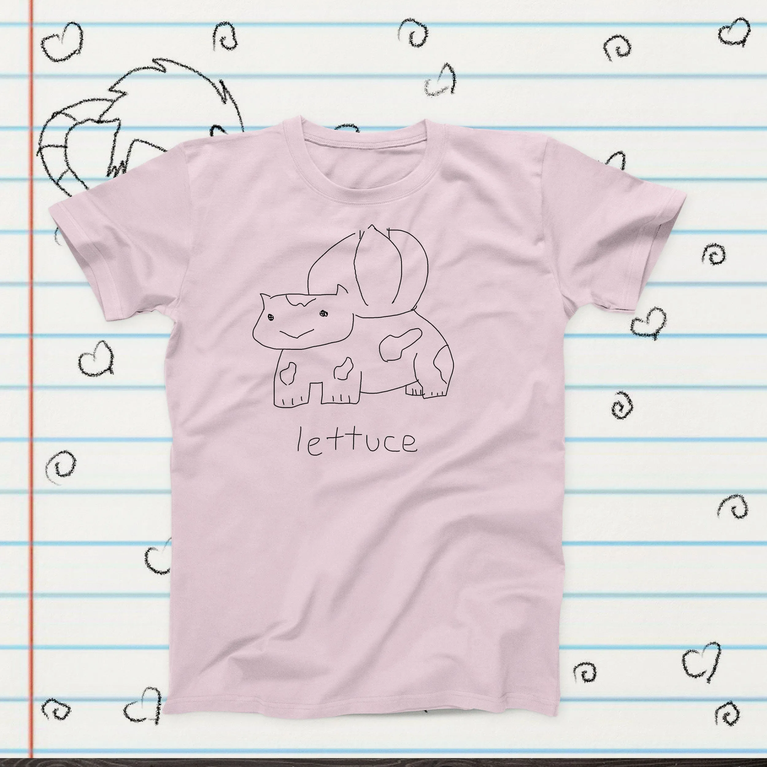 CHOICE OF 5 COLORS Succulent Friend Lettuce Novelty T-Shirt
