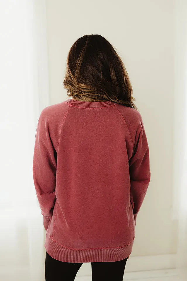 Curvy Pigment Pullover