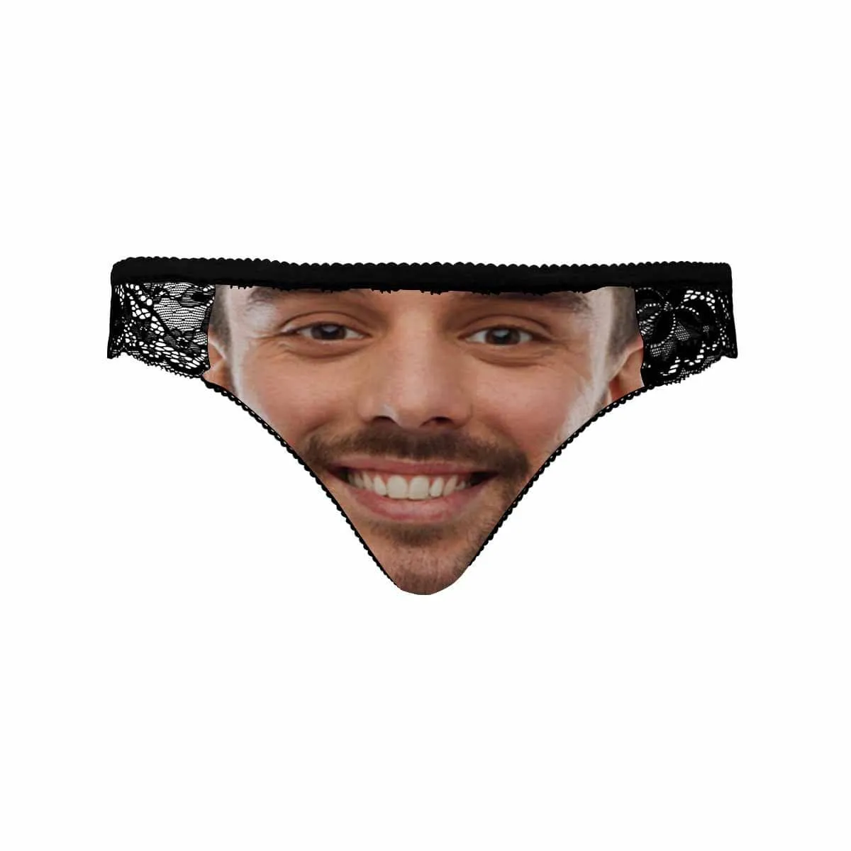 Custom Womens Panties Personalized Big One Sexy Underwear Women's Lace Panty Valentine's Gift for Girlfriend or Wife