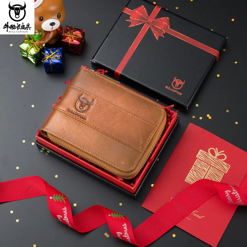 Genuine Top Layer Cowhide Leather Wallet