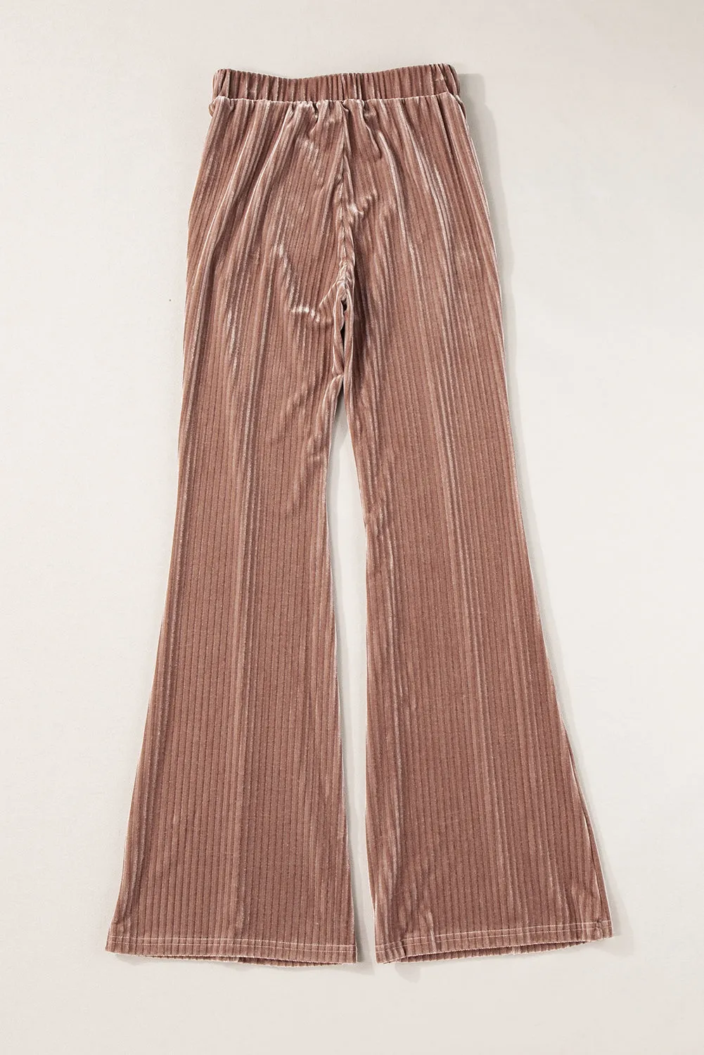 High Waist Flare Corduroy Pants