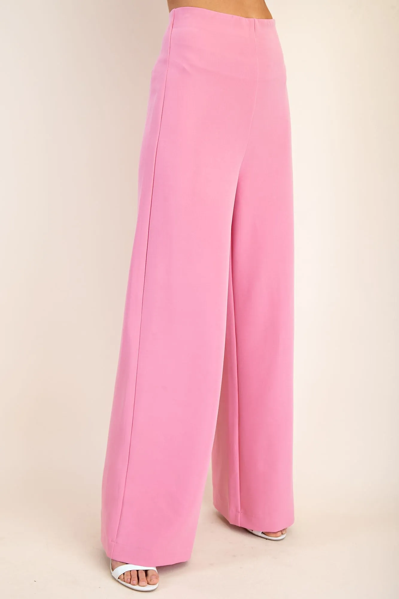 high waisted wide leg pants