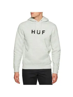 Huf Essentials Original Logo Pullover Hoodie Athletic Heather PF00099