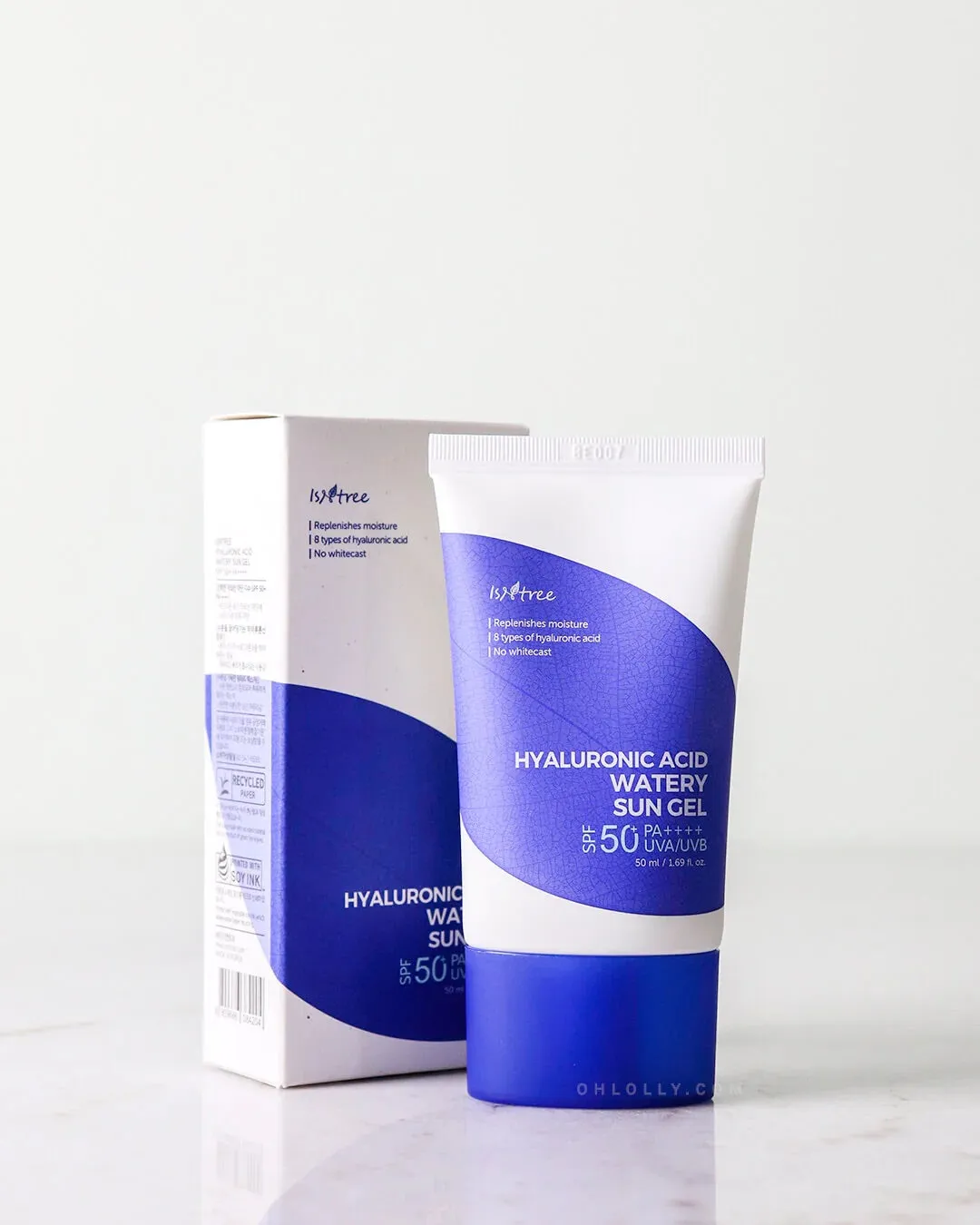 Hyaluronic Acid Watery Sunscreen Gel, 50ml (2 QTY)