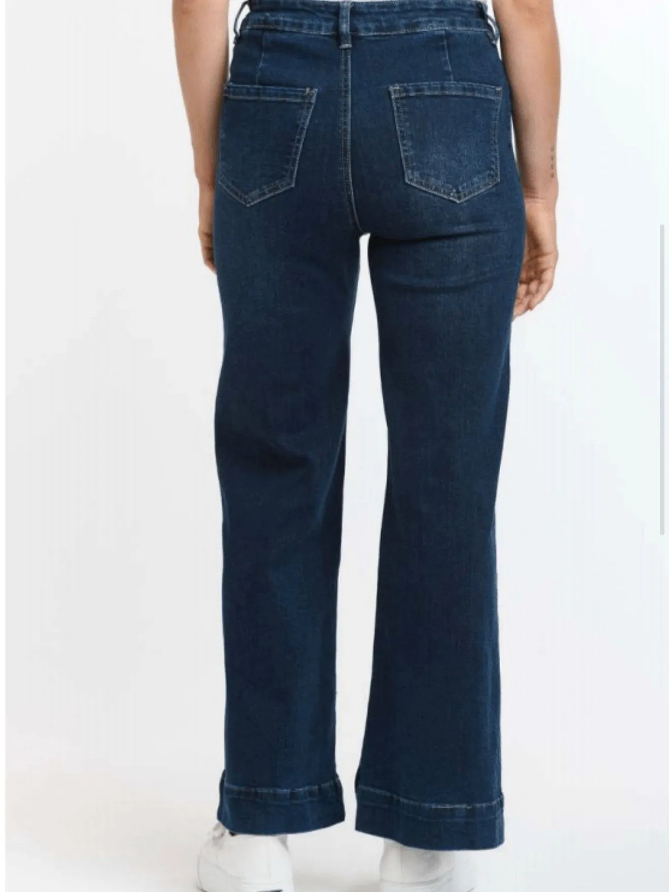 Italian Star Bobbie  Cropped Jean : Denim : New