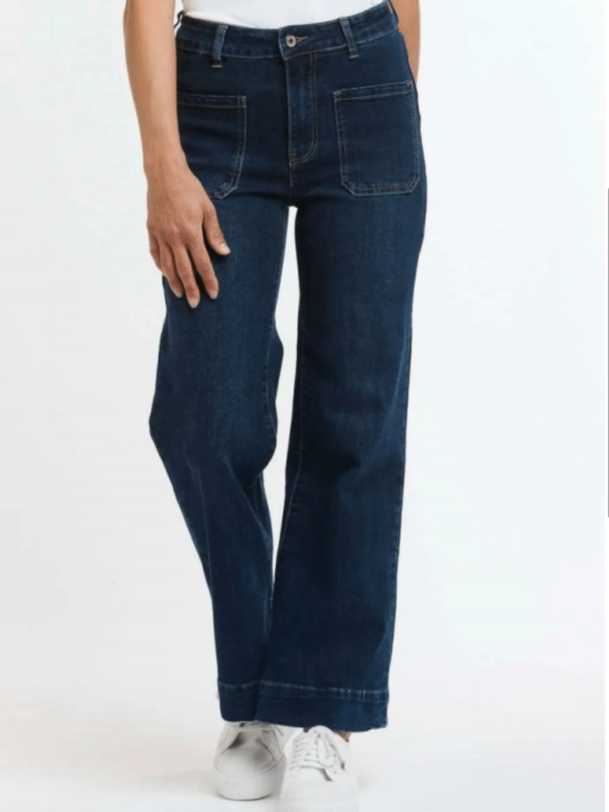 Italian Star Bobbie  Cropped Jean : Denim : New
