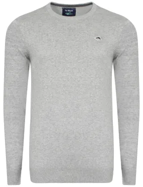 Jumper in Grey Marl - Le Shark