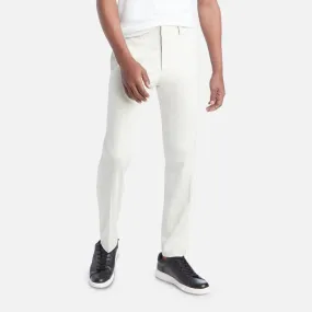 Kenneth Cole Reaction Mens Slim fit Dress Pants 33 / 32 White Solid Stretch