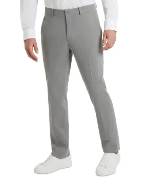 Kenneth Cole Reaction Mens Slim fit Dress Pants 38 / 29 Grey Solid