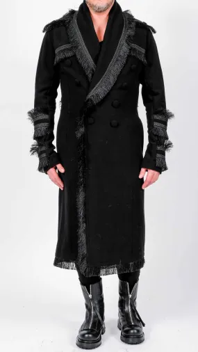 Long Coat with Fringes