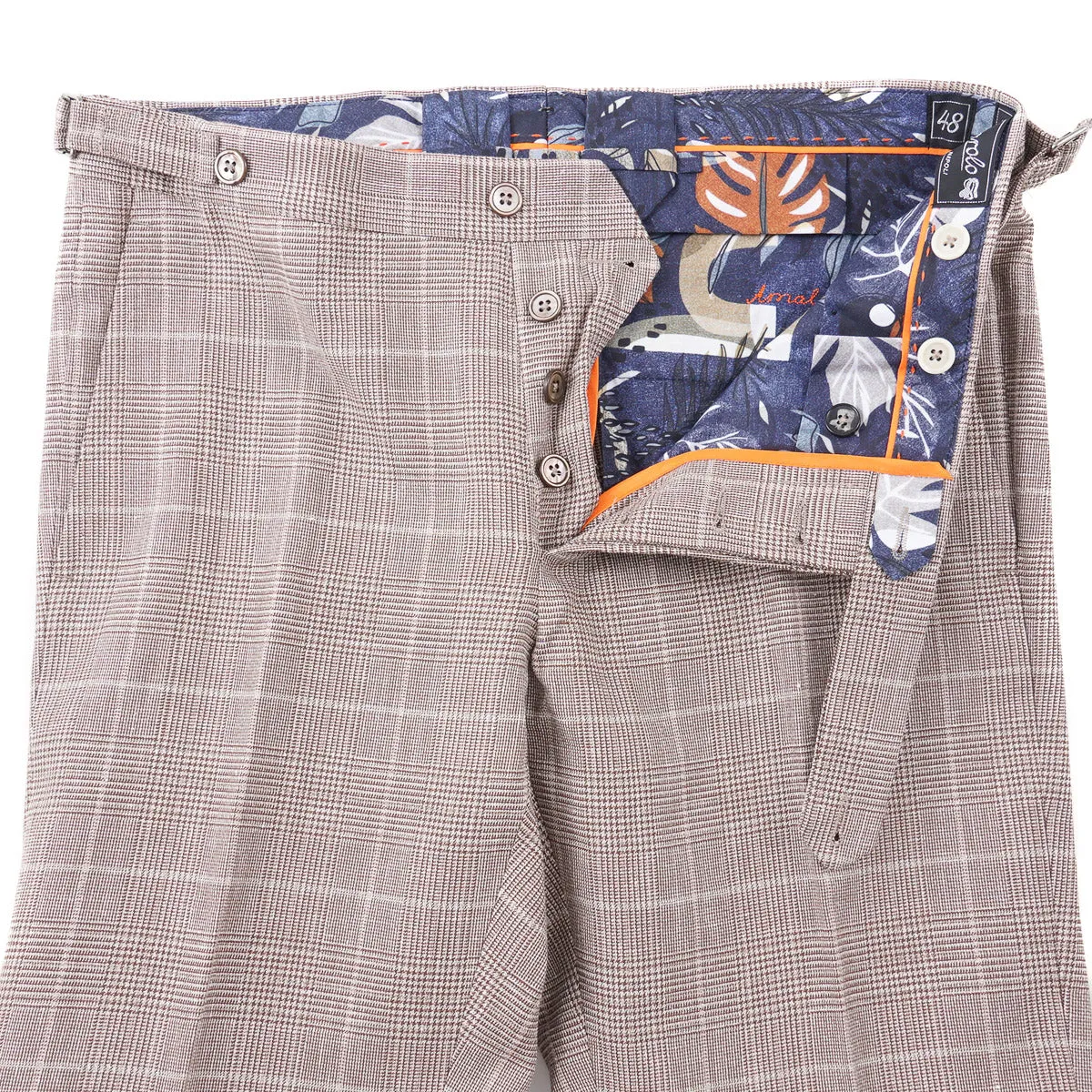 Marco Pescarolo Wool-Linen Dress Pants