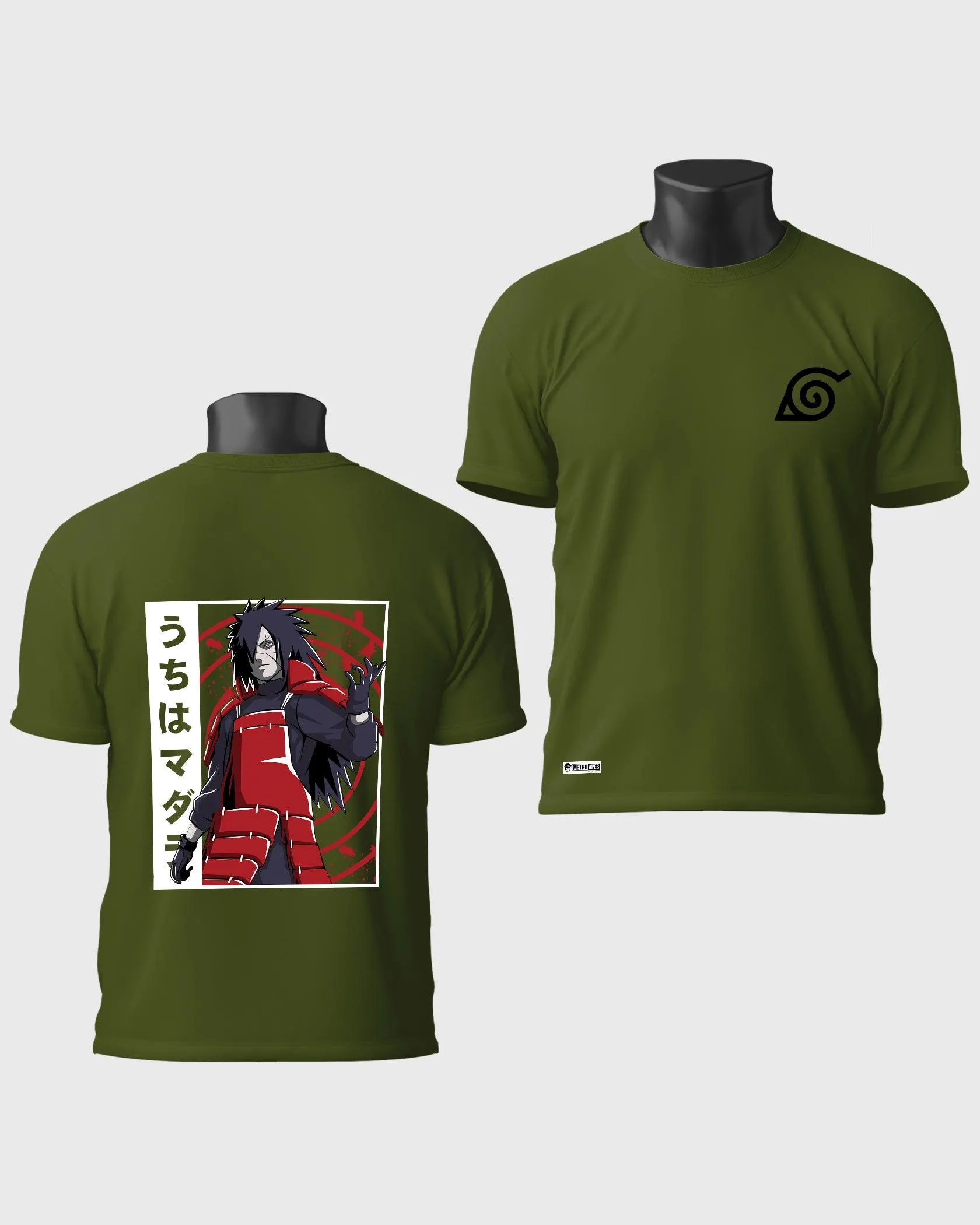 Mens Regular Tshirt Anime Naruto Villian