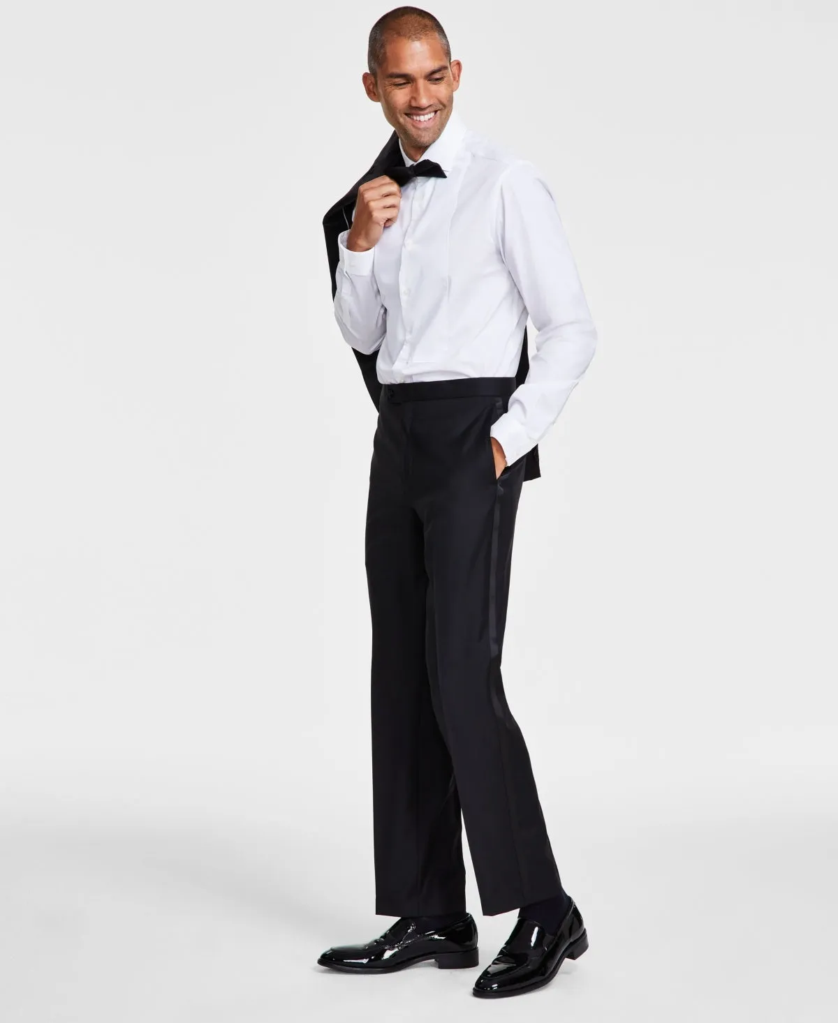 Michael Kors Mens Classic fit Dress Pants 42 / 30 Black