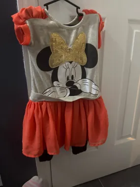 Minnie dress with pants  - size Kids Clothing:     4 & 4T