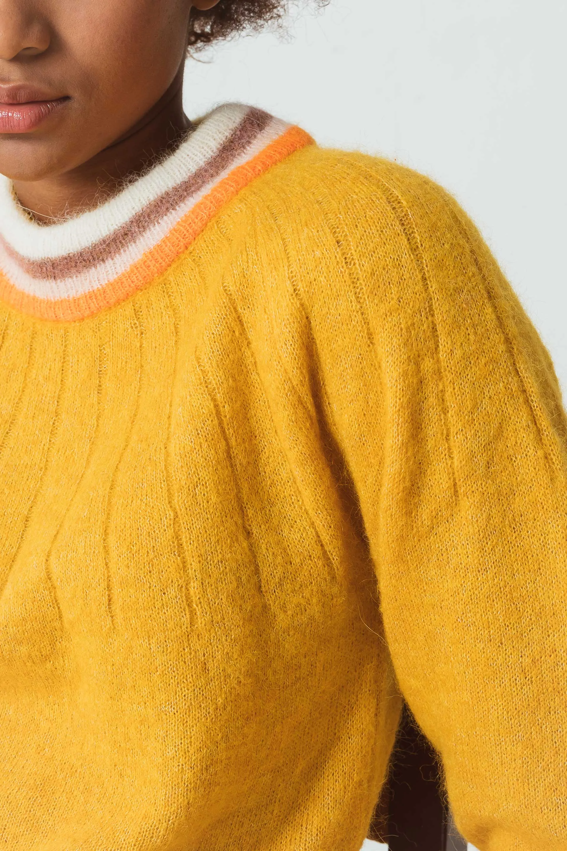 MIRARI Alpaka Pullover mango | SKFK