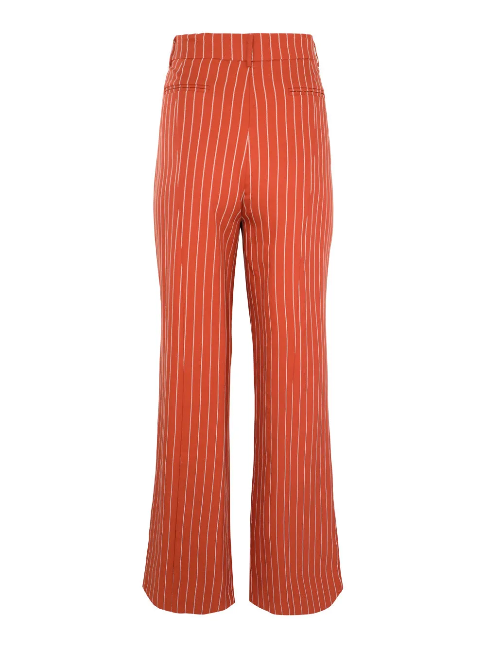 Nonchalant Harlow Pant in Rust/White Stripe