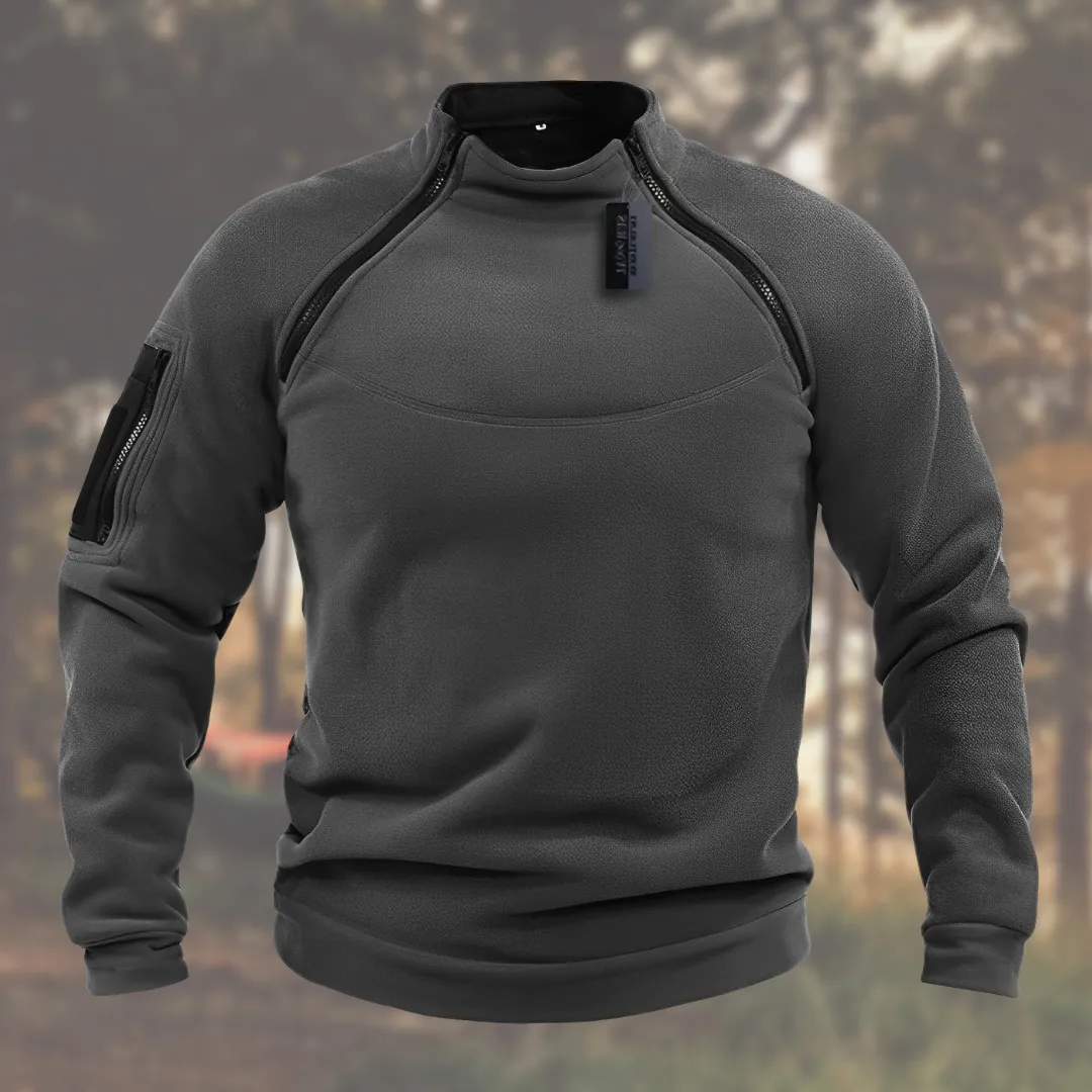 Outdoor-Fleece Pullover Herren