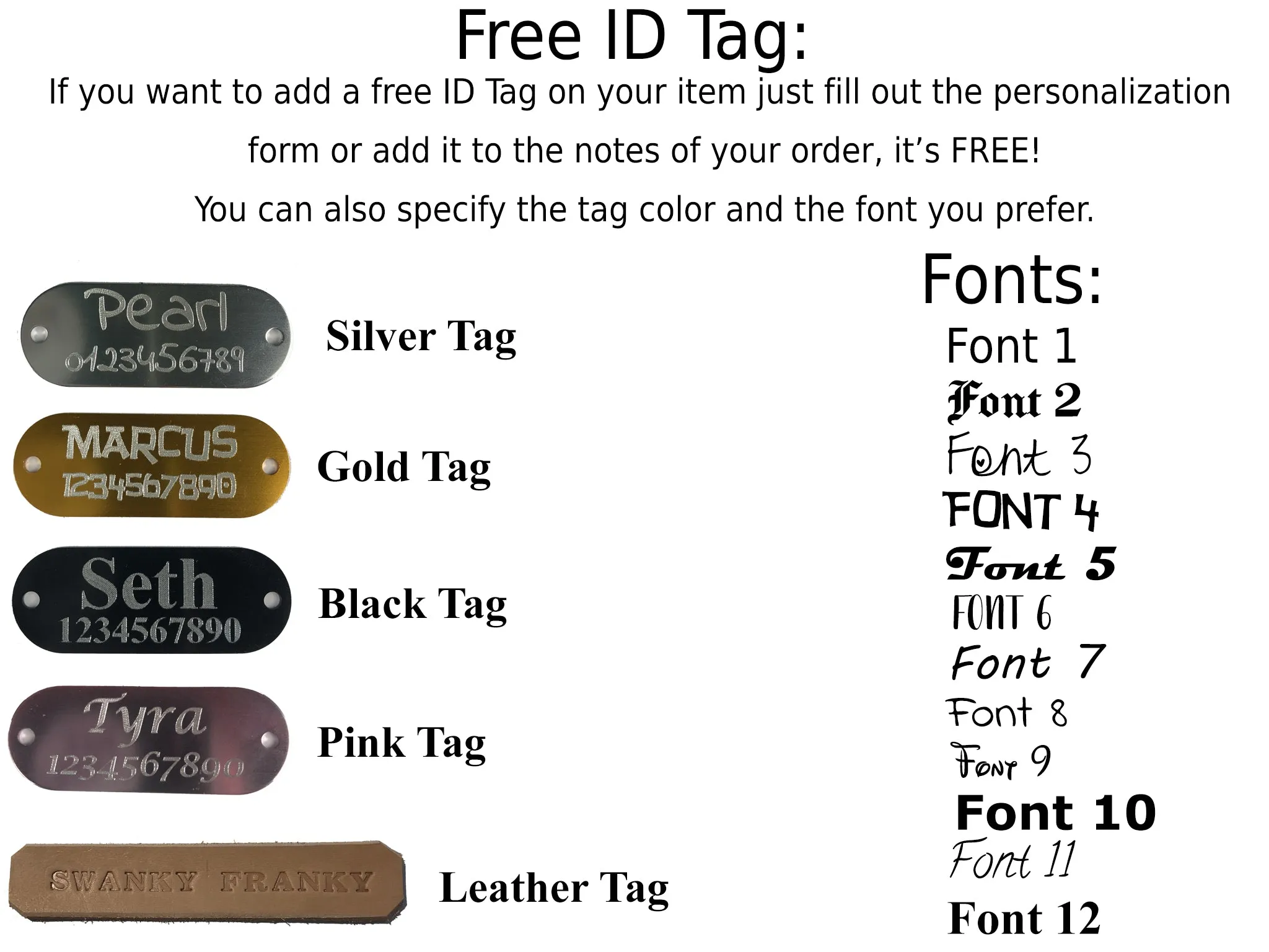 Padded Leather Martingale Dog Collar 5 Colors and Stainless Steel Chain