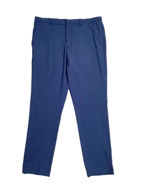Perry Ellis Portfolio Mens Slim fit Dress Pants 30 / 29 Blue Plaid