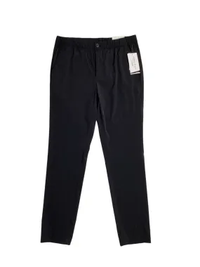 Perry Ellis Portfolio Mens Slim fit Dress Pants Medium Black Solid