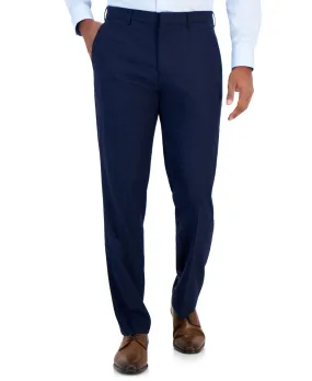 Perry Ellis Portfolio Men's Slim Fit Stretch Dress Pants Blue 38 x 30