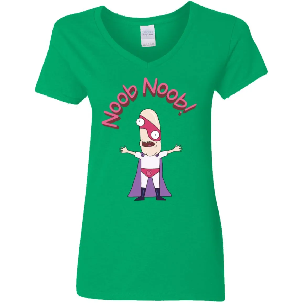 Rick And Morty Noob Noob Women V-Neck T-Shirt