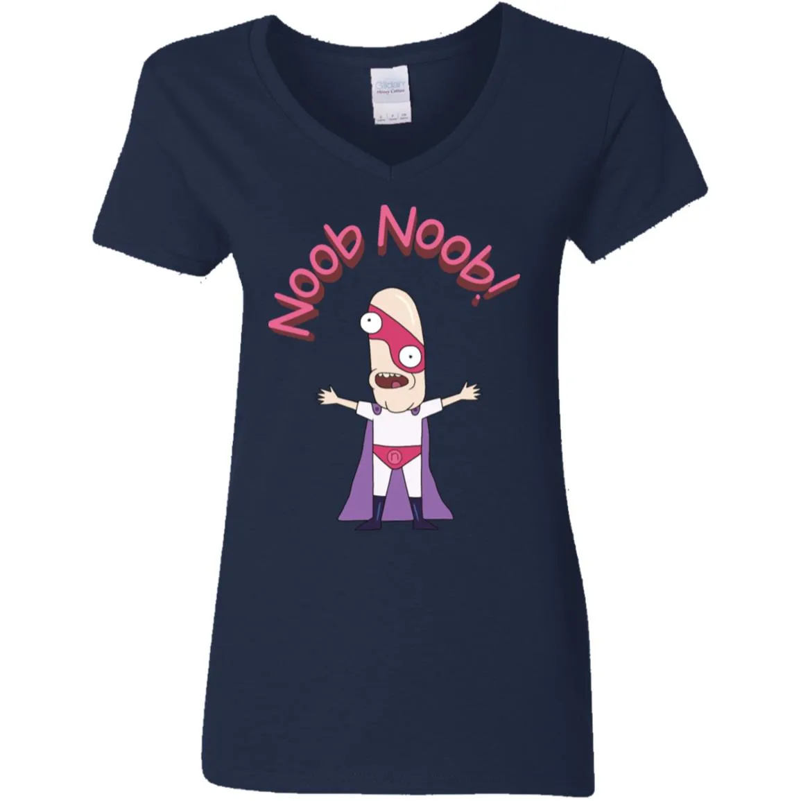 Rick And Morty Noob Noob Women V-Neck T-Shirt