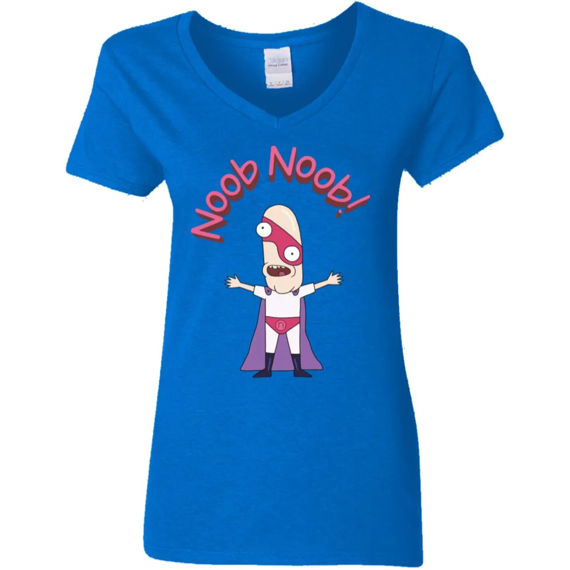 Rick And Morty Noob Noob Women V-Neck T-Shirt