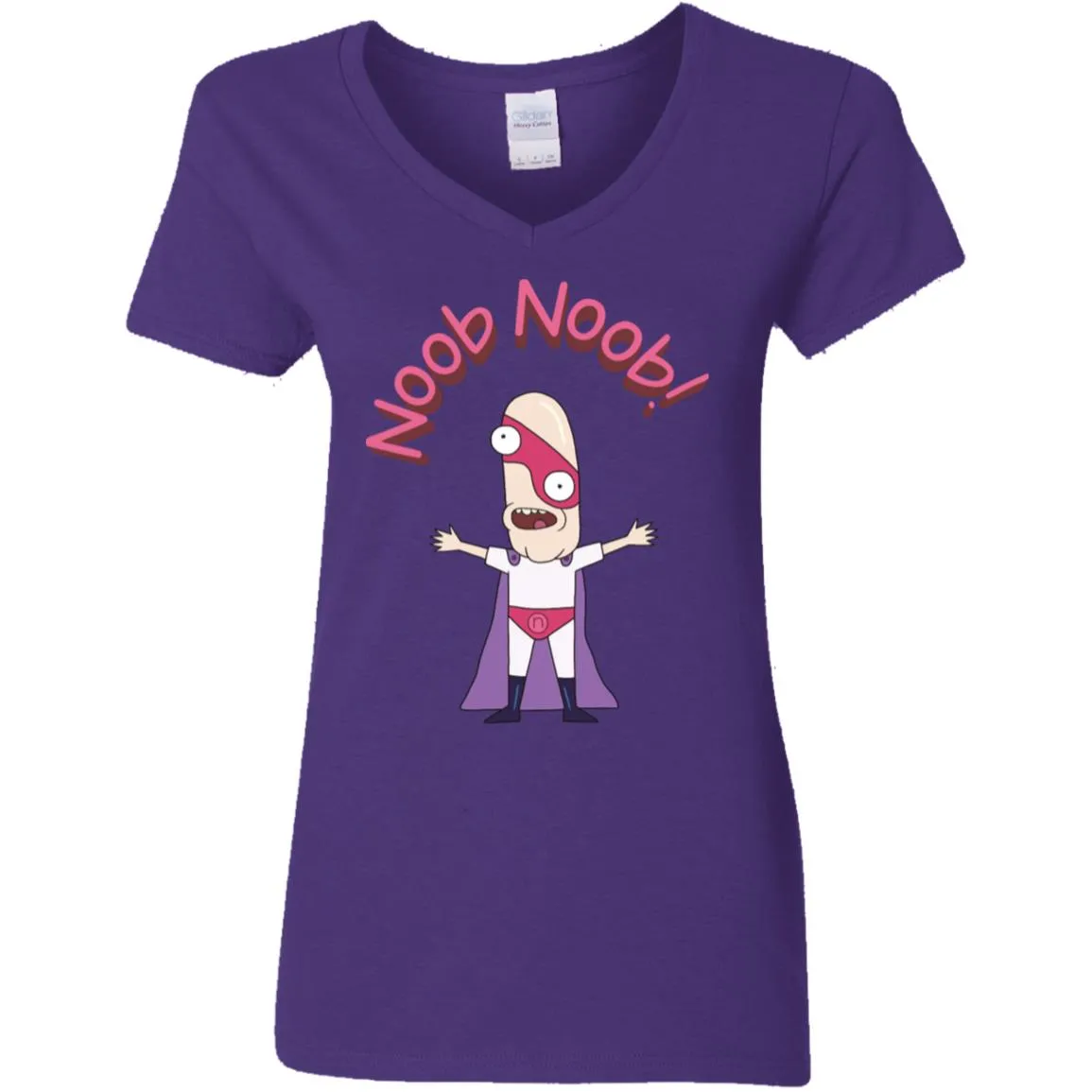Rick And Morty Noob Noob Women V-Neck T-Shirt