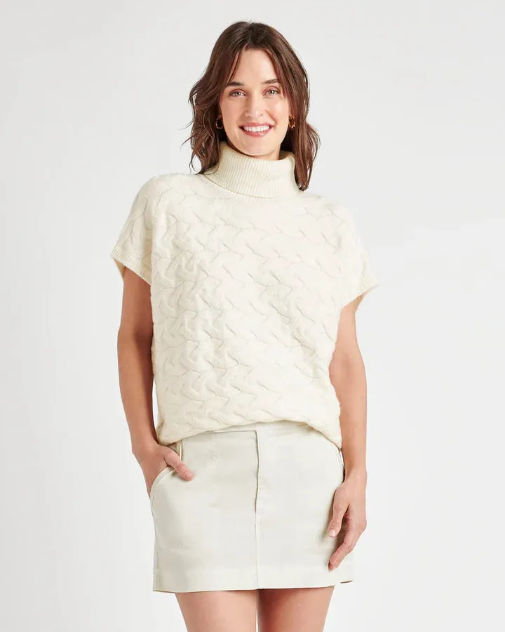 SPLENDID- Women's Liliana Cashblend Turtleneck Sweater