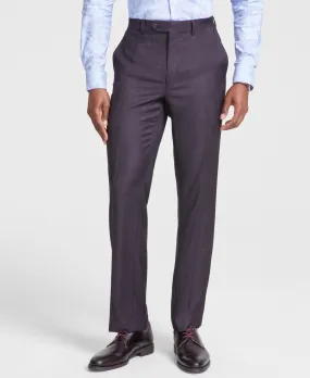 Tallia Mens Classic fit Dress Pants 40 / 34 Red Solid