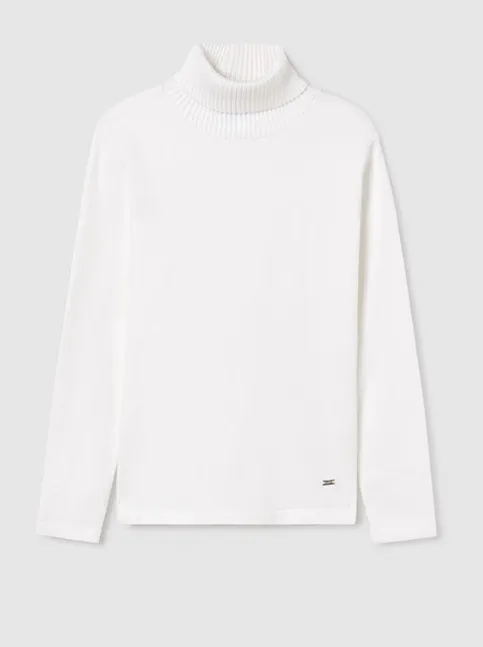 Teen Girl Basic Knit Turtleneck